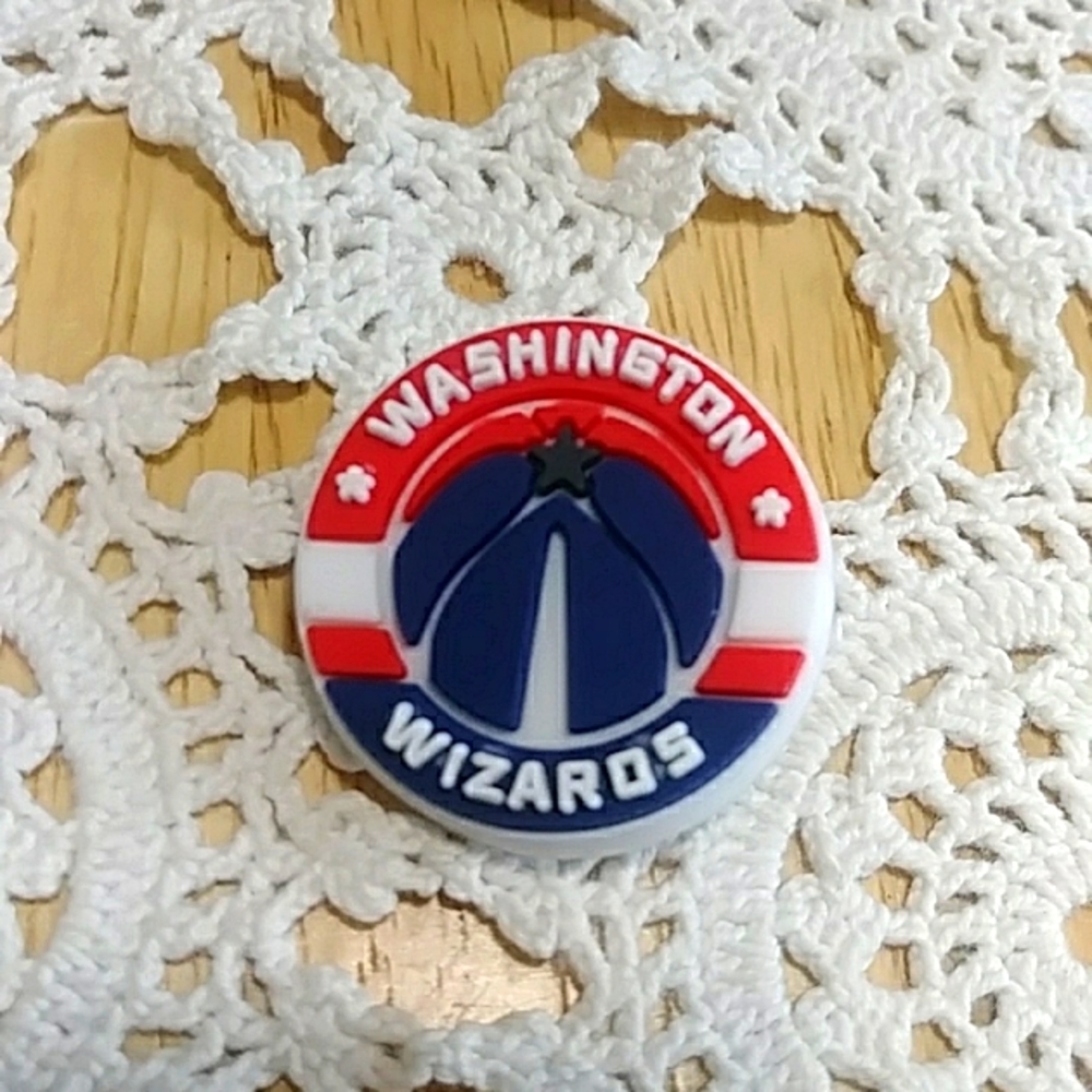Washington Wizards,  Basketball, NBA, Sports Shoe Charm for CROCS